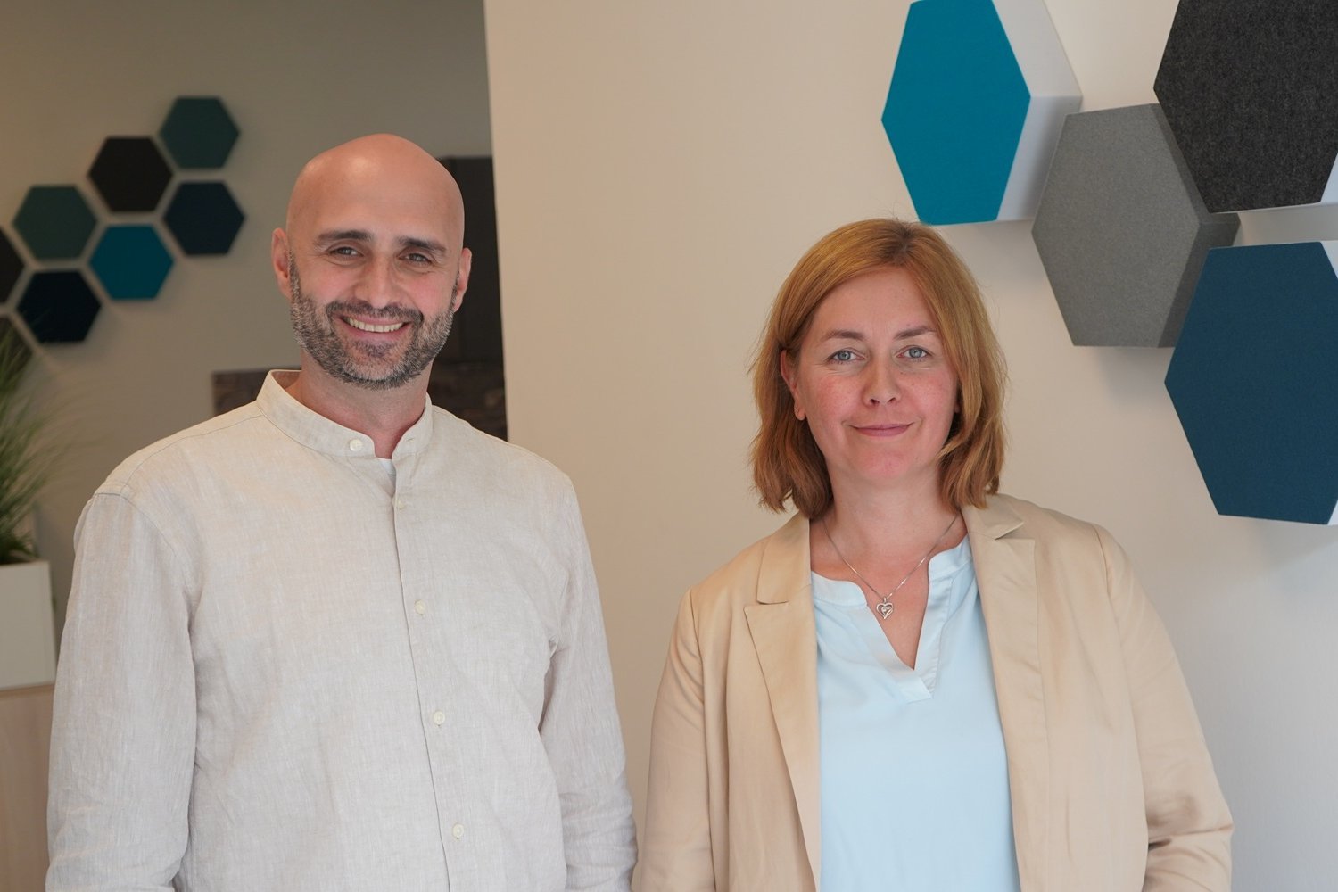 Salvatore Bianco und Iris Kraus